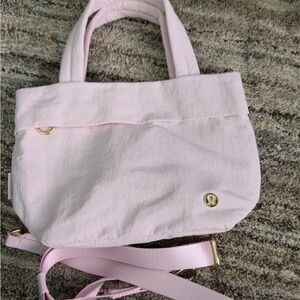 Lululemon Athletica Light Pink Tote Bag